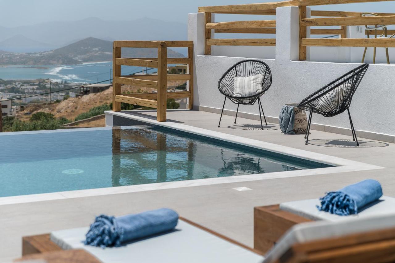 Naxos Skyline Deluxe Villas Agkidia Exterior photo