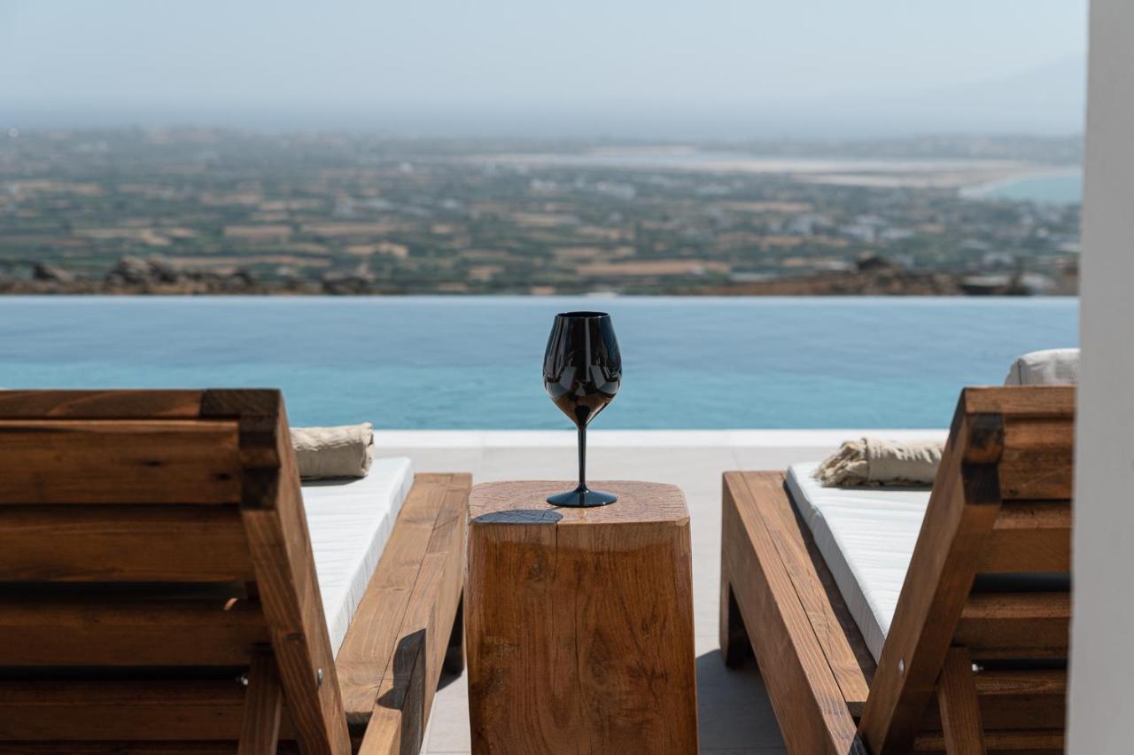 Naxos Skyline Deluxe Villas Agkidia Exterior photo