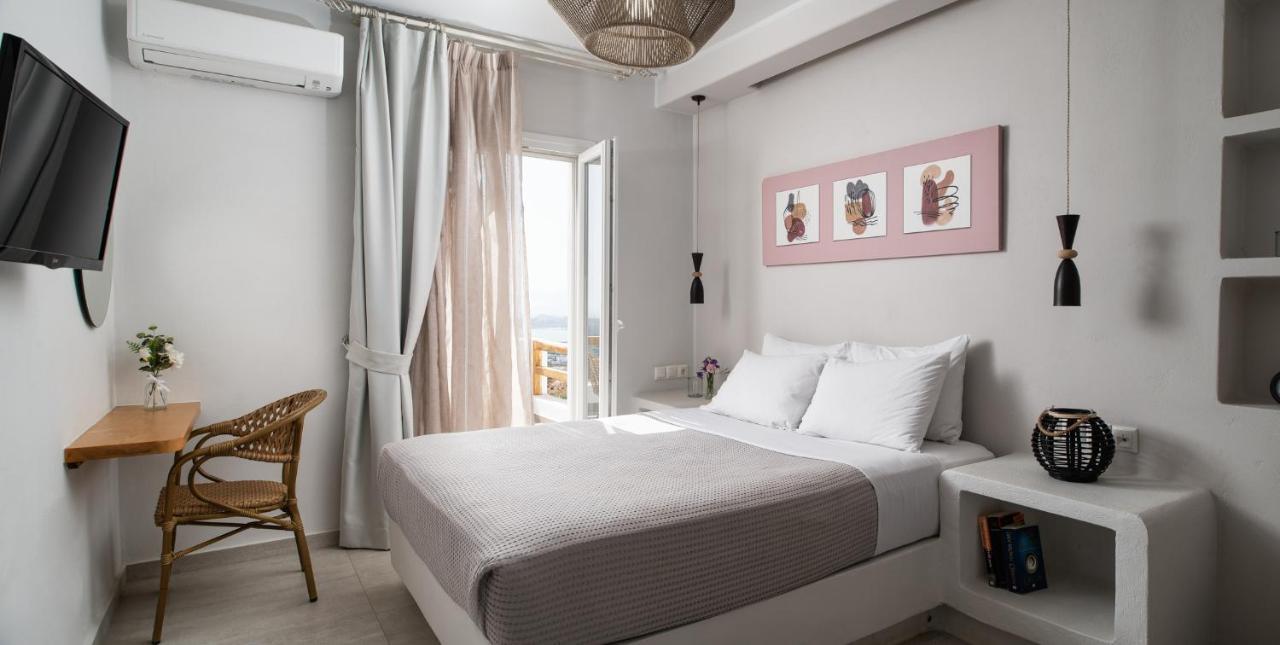 Naxos Skyline Deluxe Villas Agkidia Exterior photo