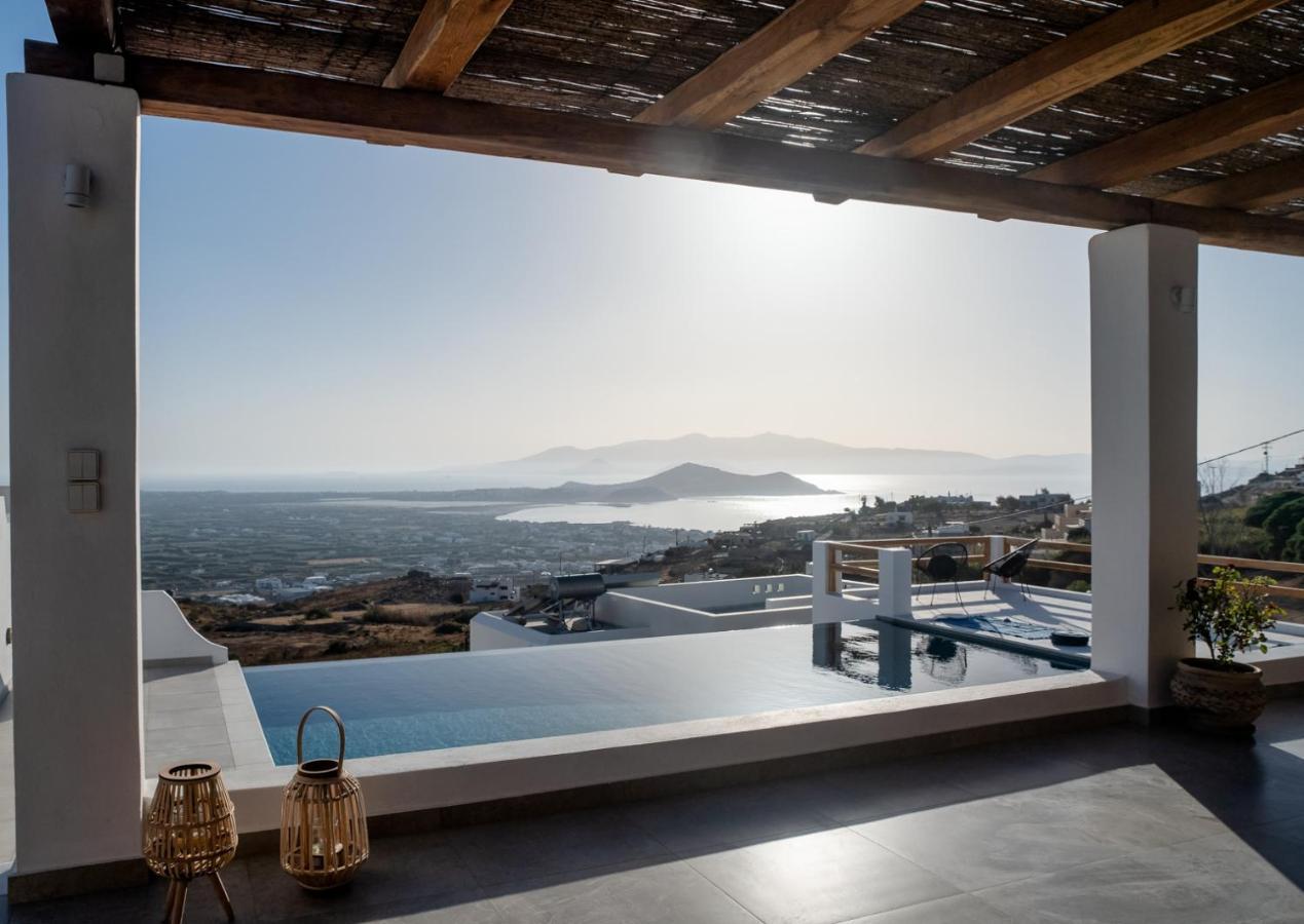 Naxos Skyline Deluxe Villas Agkidia Exterior photo
