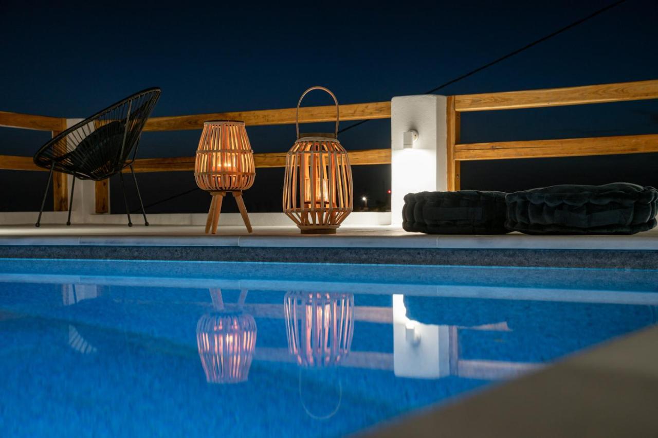 Naxos Skyline Deluxe Villas Agkidia Exterior photo