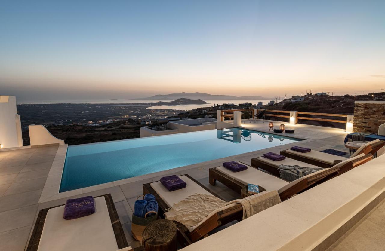 Naxos Skyline Deluxe Villas Agkidia Exterior photo