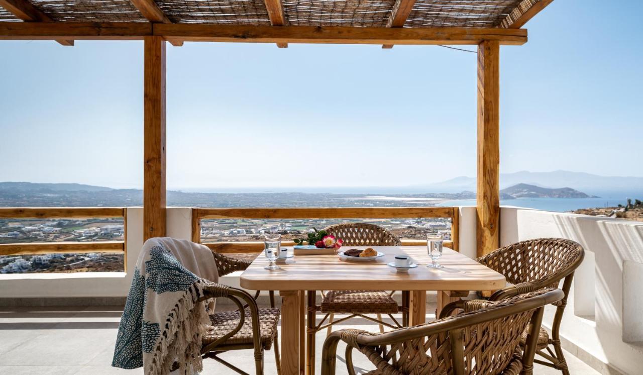 Naxos Skyline Deluxe Villas Agkidia Exterior photo
