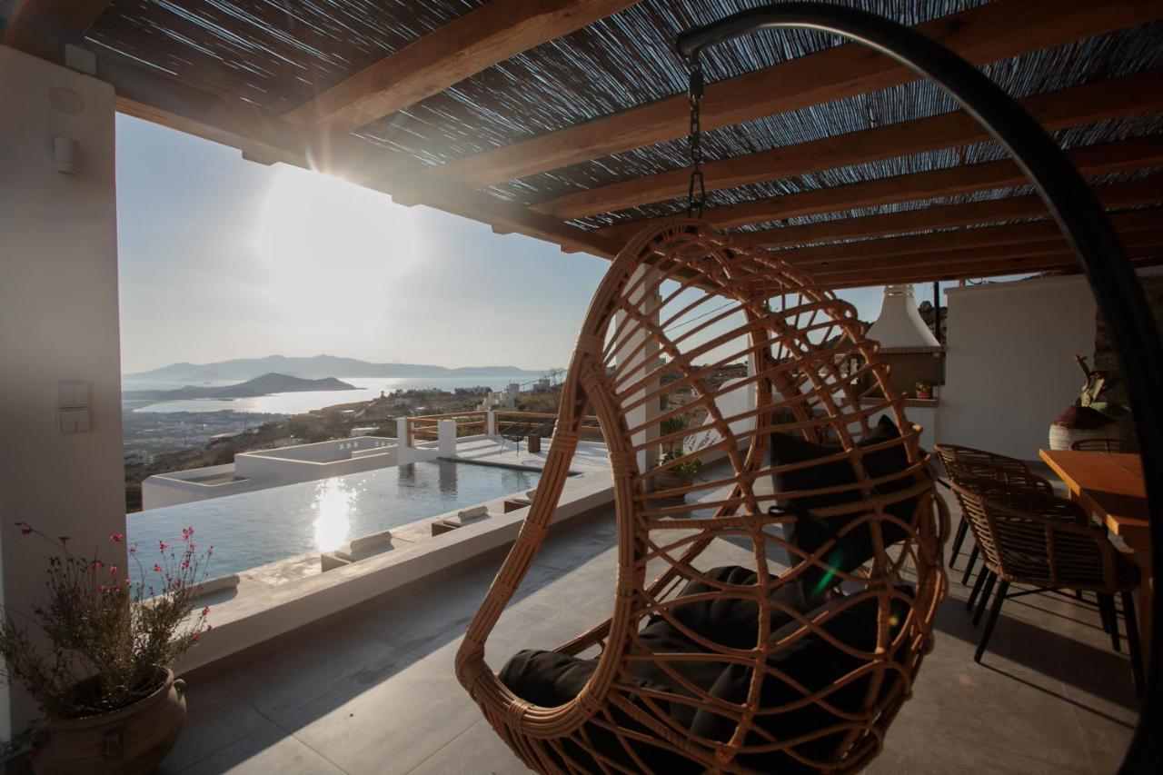 Naxos Skyline Deluxe Villas Agkidia Exterior photo